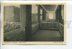 460703 POLAND Holocaust Auschwitz concentration camp Vintage postcard