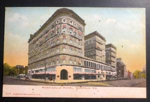 Mint USA Picture Postcard Norfolk VA Monticello Hotel