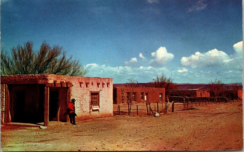 Vtg Bernalillo New Mexico NM Street Scene View Coronado's Headquarters Postcard