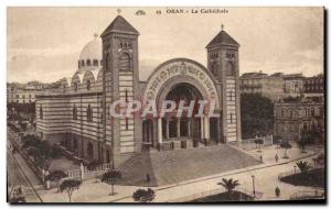 Old Postcard Oran La Cathedrale