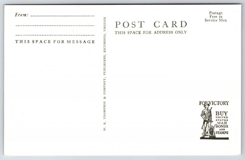 Indiantown Gap Pennsylvania~Division Headquarters~Military Reservation~B&W WWII