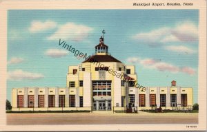 Municipal Airport Houston Texas Postcard PC226