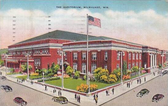 Wisconsin Milwaukee The Auditorium 1943