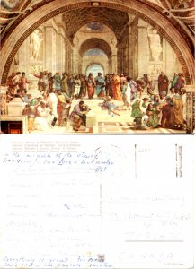 Raphael's Stanze, School of Athens, Vatican City (9653)