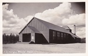 Real Photo Lexington Memorial Chapel RPPC