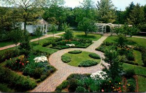 Massachusetts Old Sturbridge Village Residence Of General Salem Towne The Garden