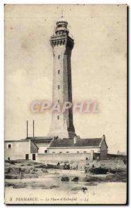 Old Postcard Penmarch Phare Lighthouse d & # 39Eckmuhl