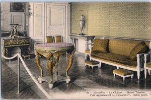 Apartment of Napoleon Versailles Le Chateau Grand Trianon Paris Postcard