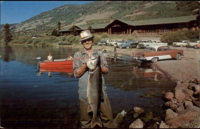 Fish Lake Central Ut Utah Skougaard S Lodge Cabins 25lb Trout