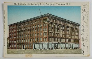 RI Copper Windows Rhode Island The Callender Mc Auslan & Troup Co Postcard S14