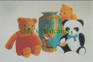 Children Postcard - Toys, Teddy Bears, Teds & Panda Pal, George Raymond  RR19526