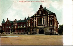 Postcard German House in Indianapolis, Indiana~131296