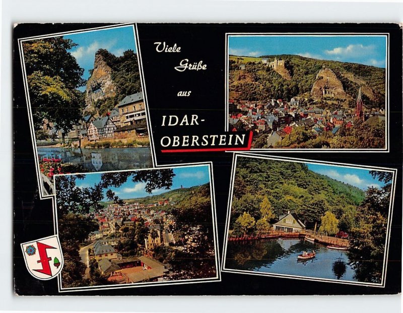 Postcard Greetings from Idar-Oberstein Germany