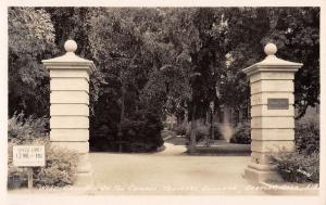 Greeley Colorado Teachers College Gateway Real Photo Antique Postcard K64277