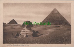 Egypt Postcard - Pyramids and Sphinx of Giza   RS34260