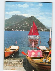 Postcard Monte Bré, Lugano, Switzerland