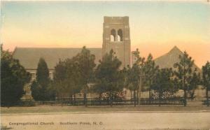 Albertype Congregational Church 1920s SOUTHERN PINES NORTH CAROLINA 3105