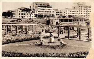 br104406 amphiteatre gardens and hotels durban south africa real photo