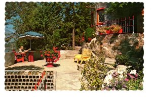 Terrace of Glass House, Boswell, British Columbia,