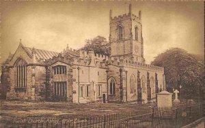 Parish Church Ashby de la Zouch Leicester Church England UK postcard