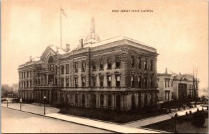 Vtg 1940's New Jersey State Capitol Trenton New Jersey NJ Mayrose Postcard