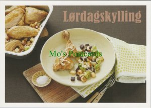Food & Drink Postcard - Advertising - Lordagskylling, Danpo.dk - RR13793