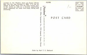 Postcard BUILDING SCENE Corpus Christi Texas TX AM9388