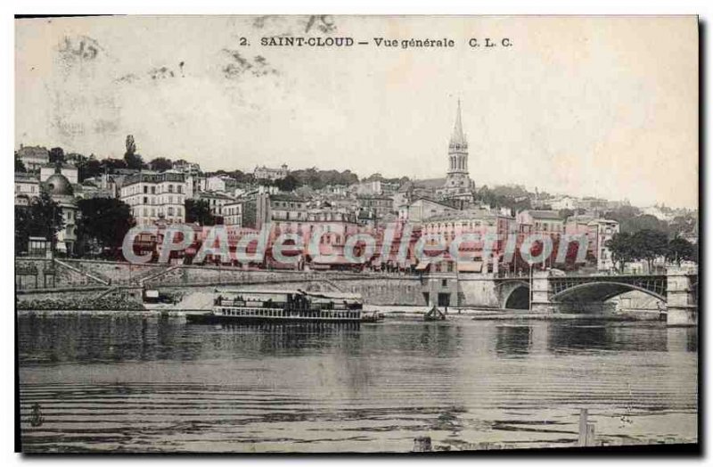 Postcard Old Saint Cloud General view