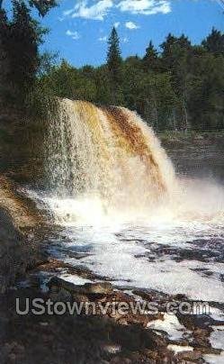 Tahquamenon Falls, Michigan, MI, in Tahquamenon Falls, Michigan