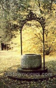 The Wishing Well of Moorish design Canandaigua NY Unused