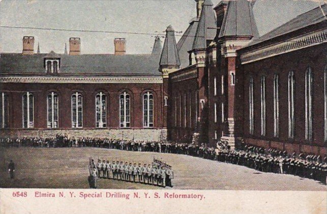 New York Elmira Special Drillling New York State Reformatory 1909