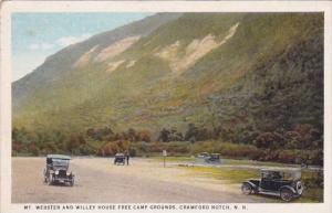Mount Webster And Willey House Free Camp Grounds Crawford Notch New Hampshire