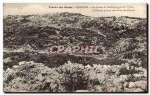 Old Postcard Craonne Plateau Califorime Taken from L & # 39Eglise Chemin des ...