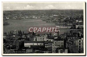 Old Postcard Istanbul Halic Istanbul View Of The Horn & # 39Or Turkey