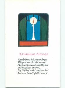 Divided-Back CHRISTMAS SCENE Great Postcard W9984