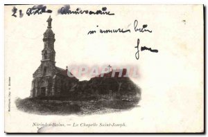 Old Postcard Neris les Bains St. Joseph Chapel