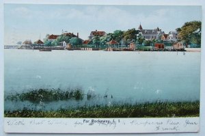 VINTAGE 1907 UNDIVIDED POSTCARD FAR ROCKAWAY LONG ISLAND NEW YORK