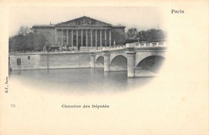 US3256 France Paris Chambre des Deputes Bridge River Pont