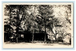 1910 Victorian House Oberlin Ohio OH Residence RPPC Photo Antique Postcard