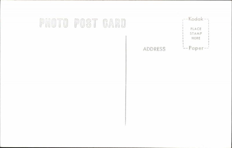 Newfoundland Conche Lighthouse Real Photo Postcard 