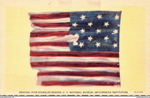 Washington D C Smithsonian Institution Original Star Spangled Banner Curteich