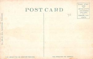 South Vernon Massachusetts Early Auto Pennant Flag Antique Postcard K83993