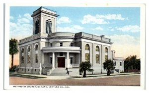 Methodist Church, Oxnard, Ventura County, CA Postcard *5Q(2)10