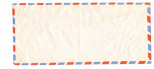 India Air Mail Cover, Used to Mother Superior, College Kalamazoo, Michigan