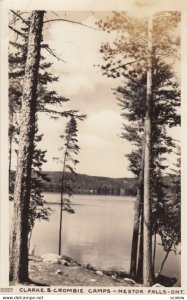 RP: Clarke & Crombie Camps - NESTER FALLS , Ontario, Canada , 1941