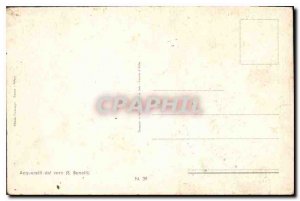 Postcard Old Acquerelil dal vero S Bonelli