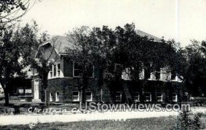 Real Photo Christian Church - Alma, Nebraska NE  