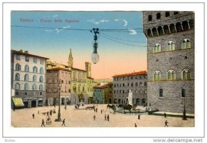 Piazza Della Signoria, Firenze (Tuscany), Italy, 1900-1910s