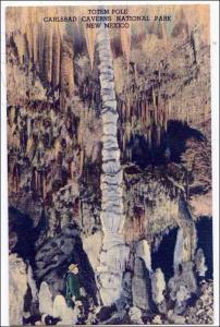 NM - Totem Pole, Carlsbad Caverns