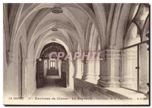 Old Postcard Savoy surroundings Cluses Le Reposoir Chartreuse Interieur